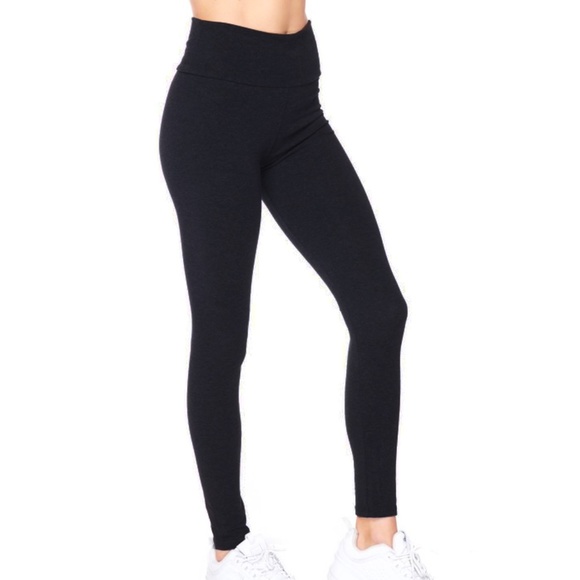 SmilingBear Pants - 🆕NWT Cotton high waist leggings in black